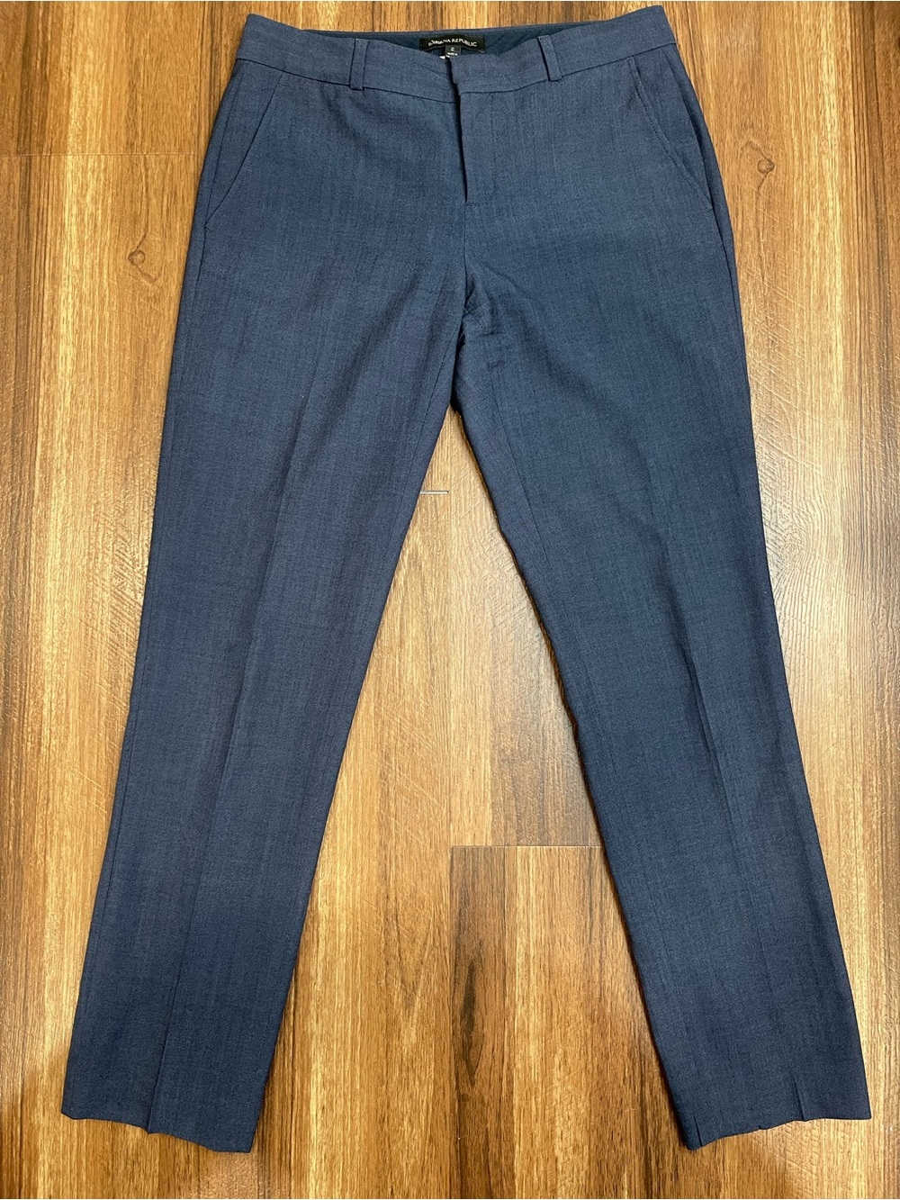 Banana Republic Dress Pants Size 2 Blue Stretch
